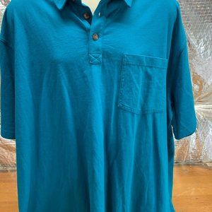Duluth Trading Company Longtail T Polo Style Shirt